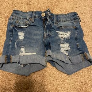 Womens Aeropostale denim shorts size 00